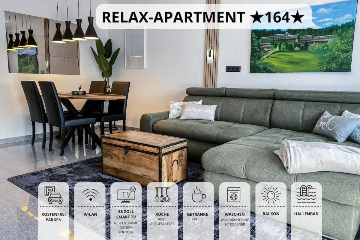 Relax-Apartment 164 Mit Indoor-Pool, Sauna, Kueche Und Netflix ショナッハ エクステリア 写真